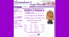 Desktop Screenshot of lavanderiabonolo.com
